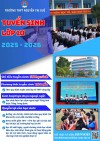 TRƯỜNG THPT NGUYỄN THỊ DUỆ TUYỂN SINH LỚP 10 NĂM HỌC 2025-2026