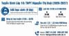 Thông báo tuyển sinh lớp 10 Trường THPT Nguyễn Thị Duệ Năm học 2026 - 2027
