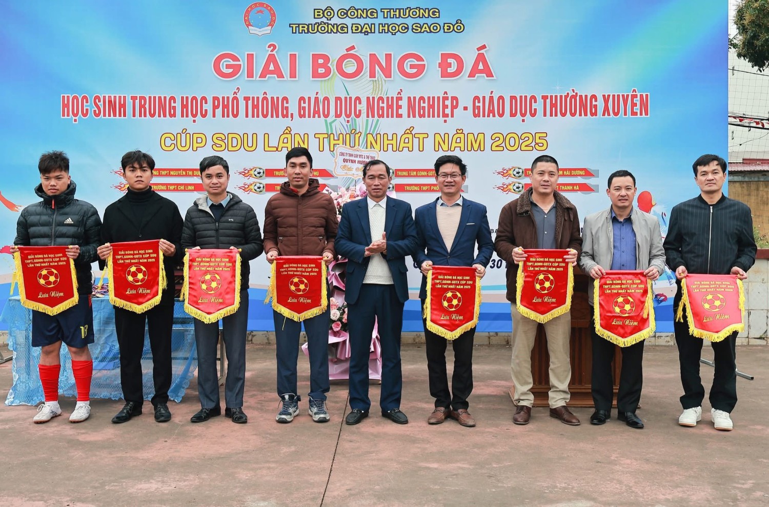 GIẢI BÓNG ĐÁ HỌC SINH THPT, GIÁO DỤC NGHỀ NGHIỆP & GIÁO DỤC THƯỜNG XUYÊN - CÚP SDU LẦN THỨ NHẤT NĂM 2025